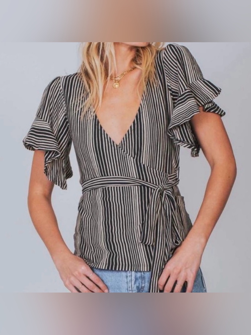 Free People Wrapped Around My Finger Wrap Top